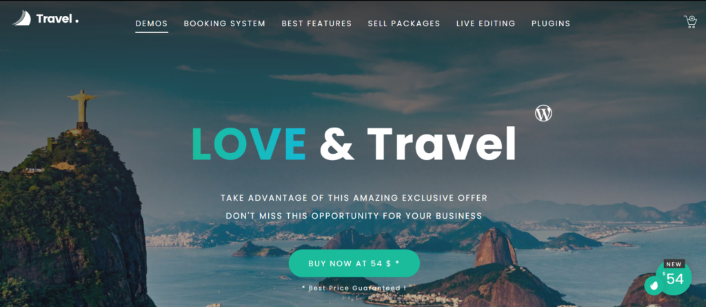 Best WordPress Travel Agency Themes - Love Travel
