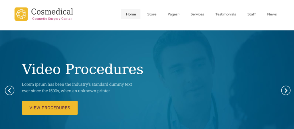 Best WordPress Medical and Health Themes - Cosmedical