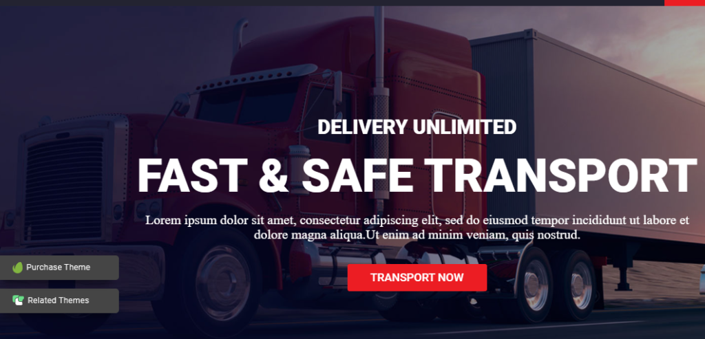 Best WordPress Logistics & Transport Themes- Eagle Logistics
